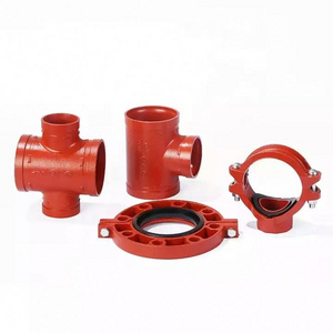 Chinese factories wholesale cheaply Ductile Iron Grooved Pipe Fittings Series Coupling Rigid Couplings