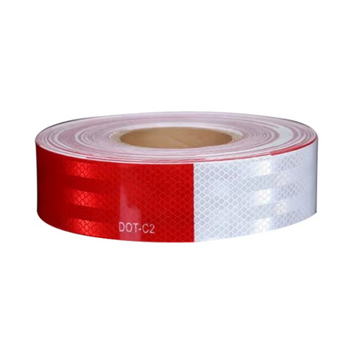 Orginal Reflective Film Conspicuity Markings Series Reflective Tape Red And White Truck Reflective Tape