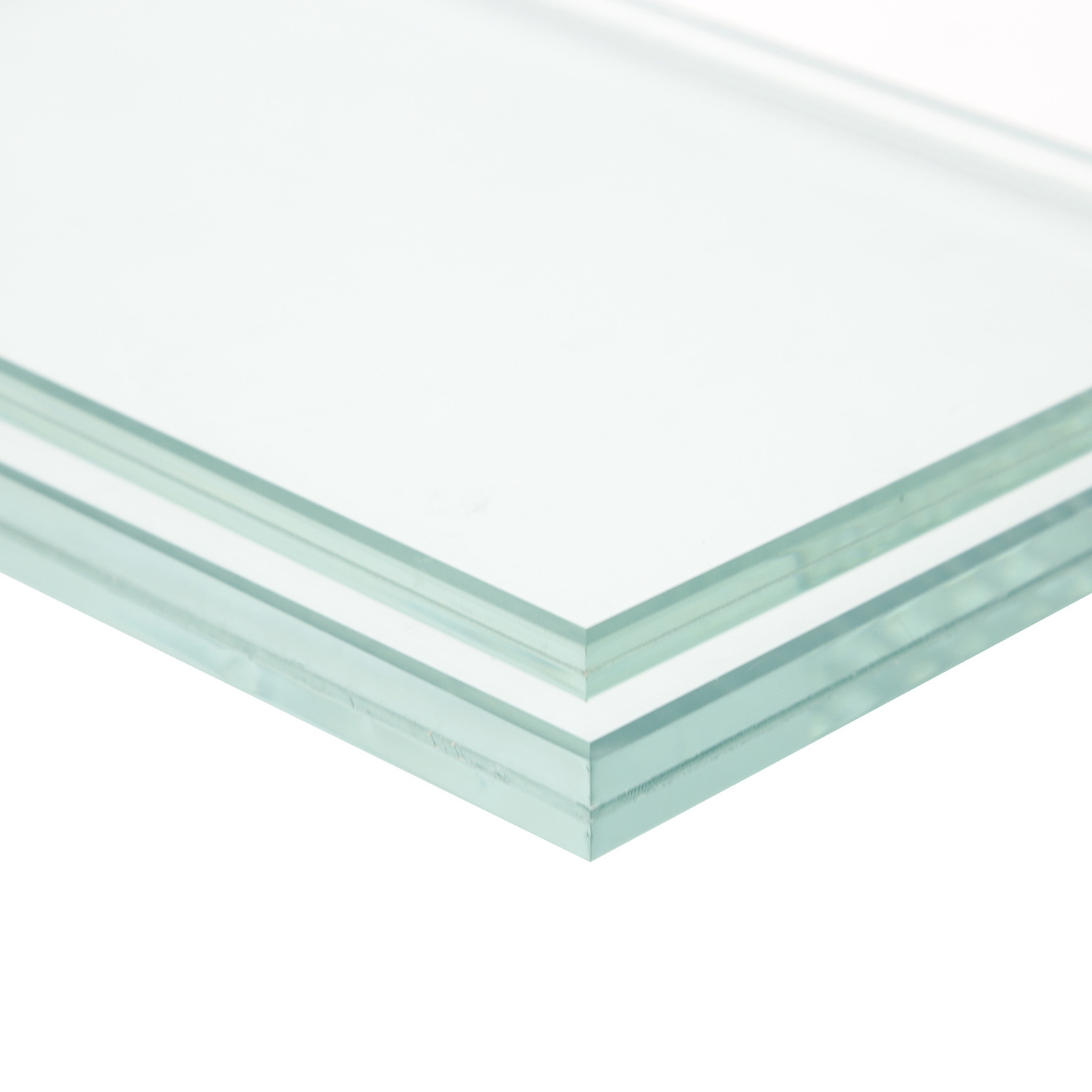 Thickness 6.38mm-40.28 mm clear, Low Iron, Float, Annealed Laminated Glass