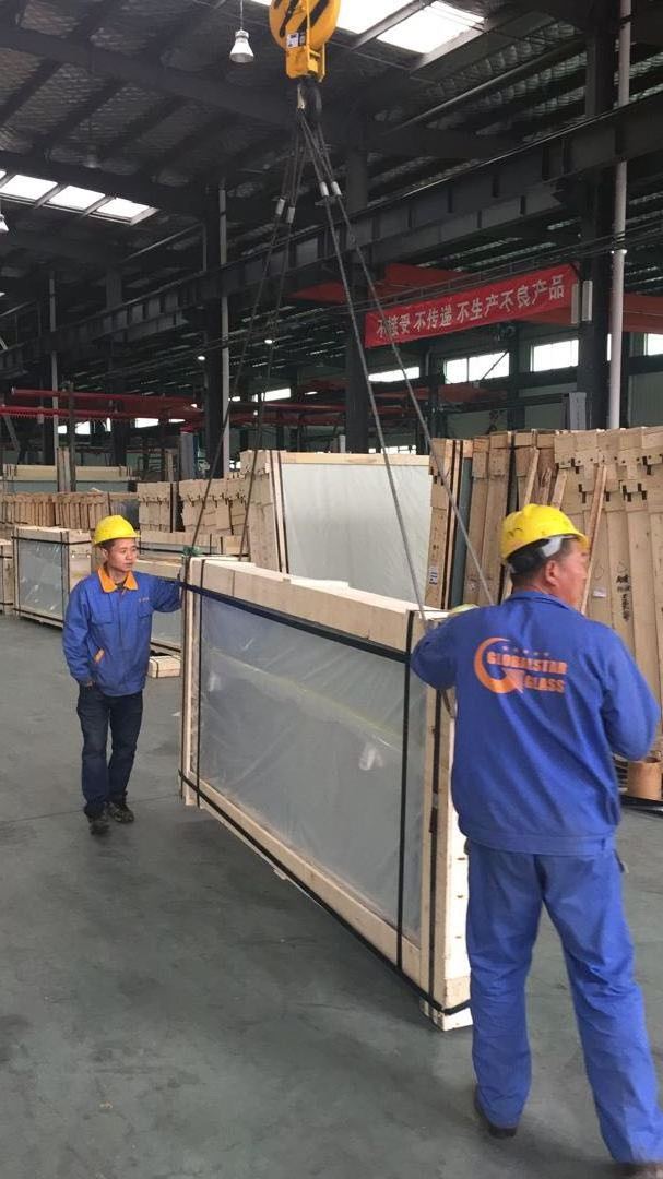 Australia Standard Clear Patterned Laminated Glass/Figured Laminated Glass