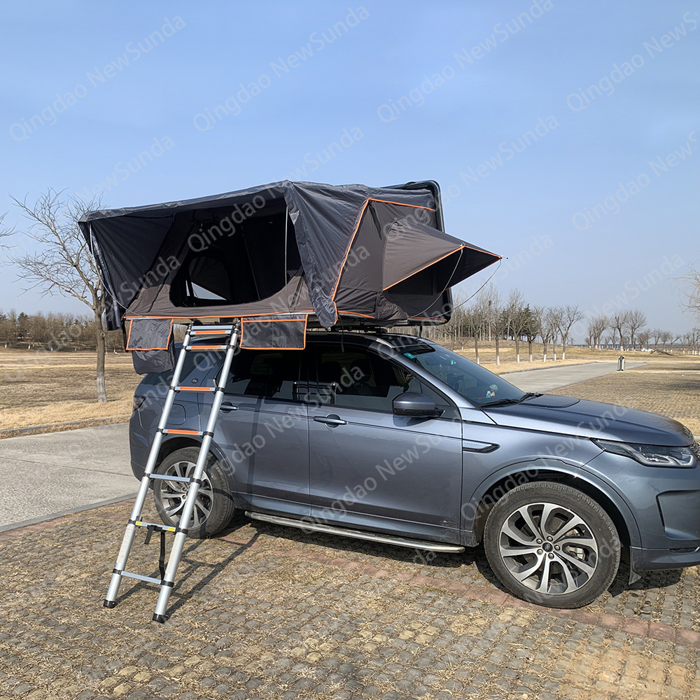 best price folding automatic suv camping car rooftop abs clam shell roof top tent