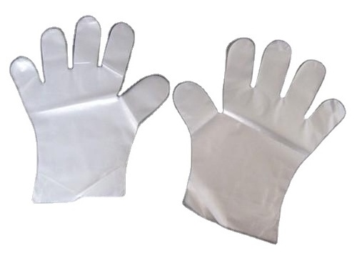 Hot Sale Disposable Gloves Tpe Cpe Gloves Liquid Proof Clear White Glove