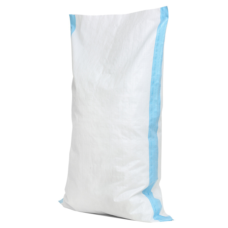 Rice Bag 25kg 50kg Plastic Sand Cement Packaging Bags Pp Woven Sacks For Chemical Fertilizer