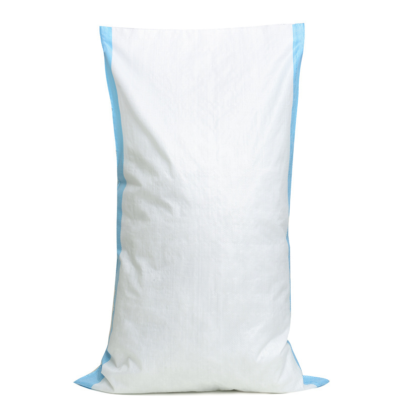 Rice Bag 25kg 50kg Plastic Sand Cement Packaging Bags Pp Woven Sacks For Chemical Fertilizer