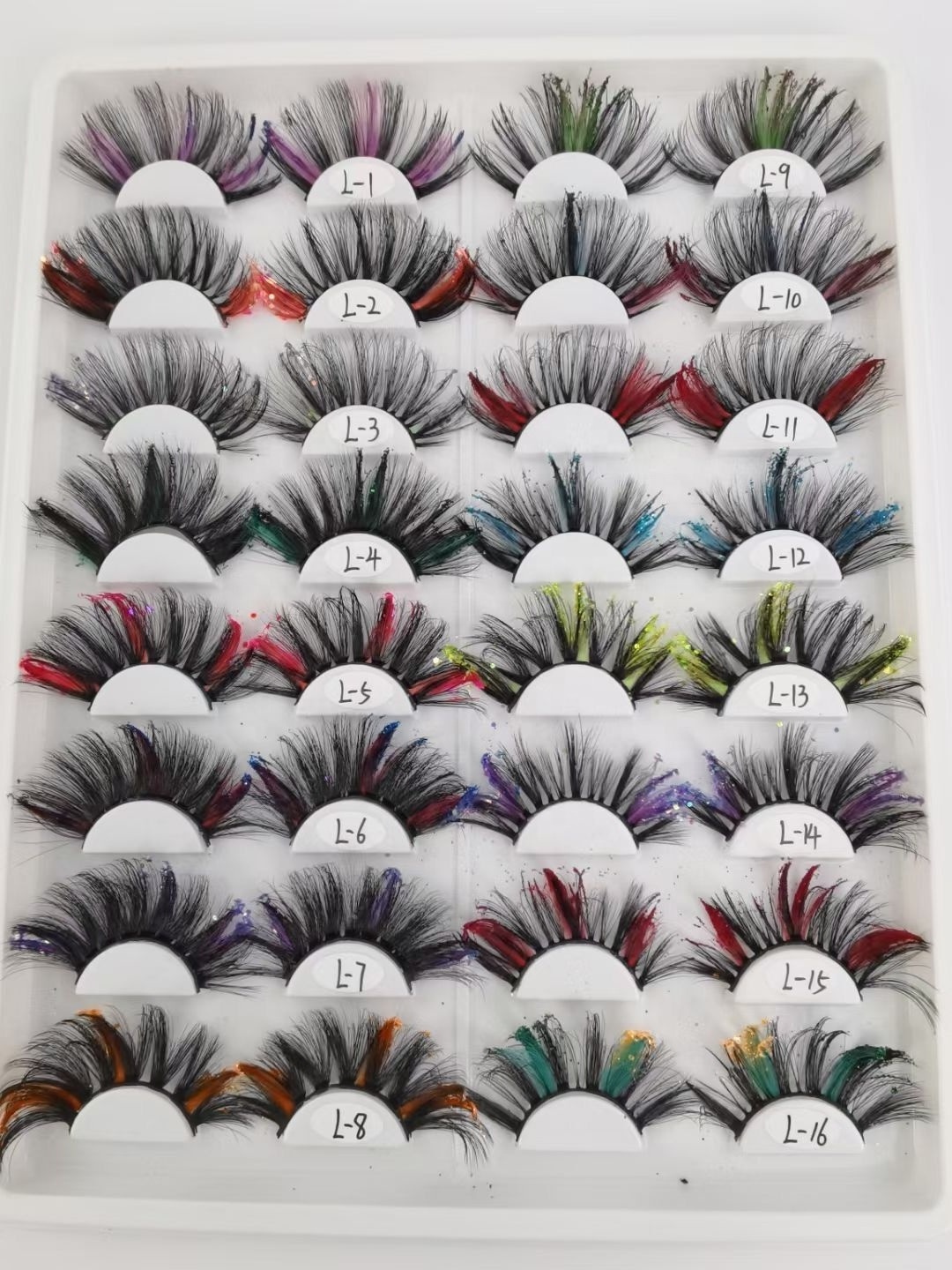 Cruelty free 3d faux false other eyelashes full strip lashes butterfly eyelashes  with butterfly stars decorations