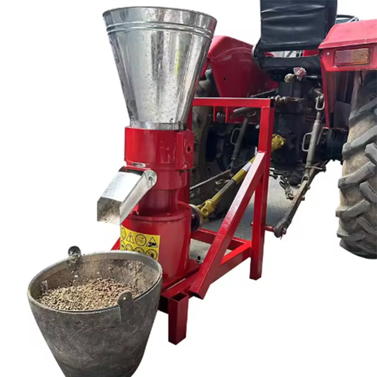 High Efficiency Corn Straw Tractor Pelletizing Mill Parts Choose Abc Machinery Portable Pto Pellet Mill