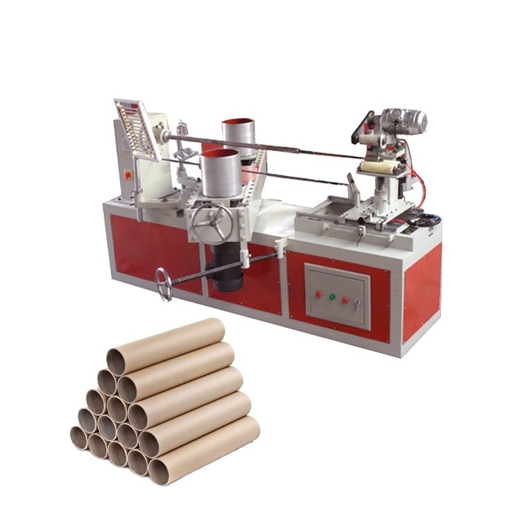 Hot Sales Fully Automatic Paper Tube  Core Making Machine Spiral Carton Cardboard Paper Pipe Core Tube Making Machine