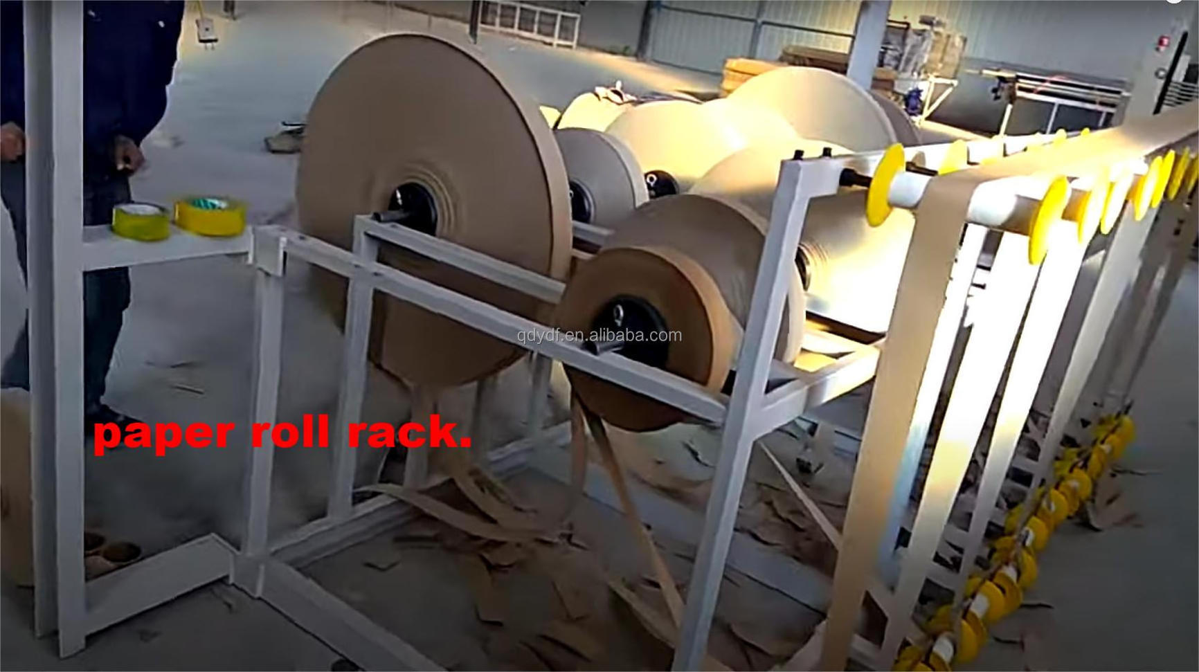 60mm Inner Diameter Automatic Spiral Paper Core Winding Machine With Cutters