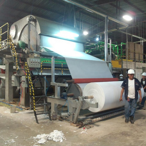 Recycling Pulp Toilet Tissue Making Paper Mill Machine Roll Toilet Tissue Manufacture Machinery Waste Paper Jumbo Paper