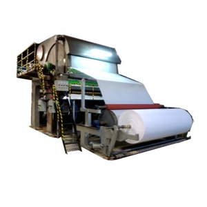 Factory Wooden/Bagasse/Rice straw/ Waste Paper Recycling Machine Tissue Paper Jumbo Rolls Making Machine For Toilet Paper Roll