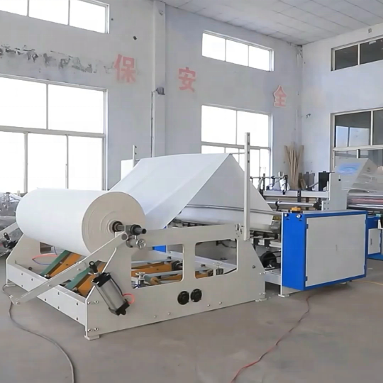 Small Machines For Home Business Toilet Paper Making Machine Complete Set Tissue Paper Rewinding Cutting Packing Machine