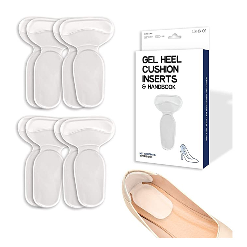 Transparent High Heel Shoes Soft Gel Insole Orthotic Insoles Silicone Arch Support Pads