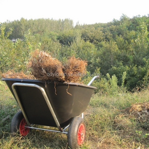 garden transport cart wheelbarrow heavy duty large plastic wheelbarrow WB9600