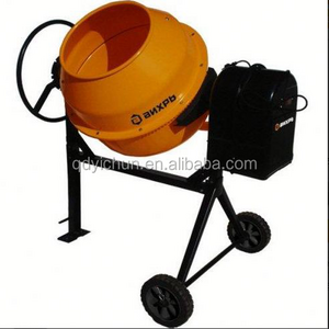 wheelbarrow hand mortar concrete mixer 120l