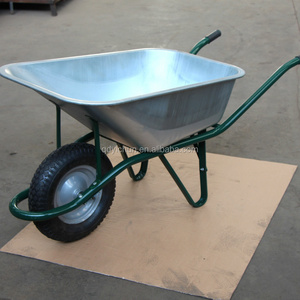 heavy duty wheelbarrow for sale with galvanized tube handles wheelbarrow