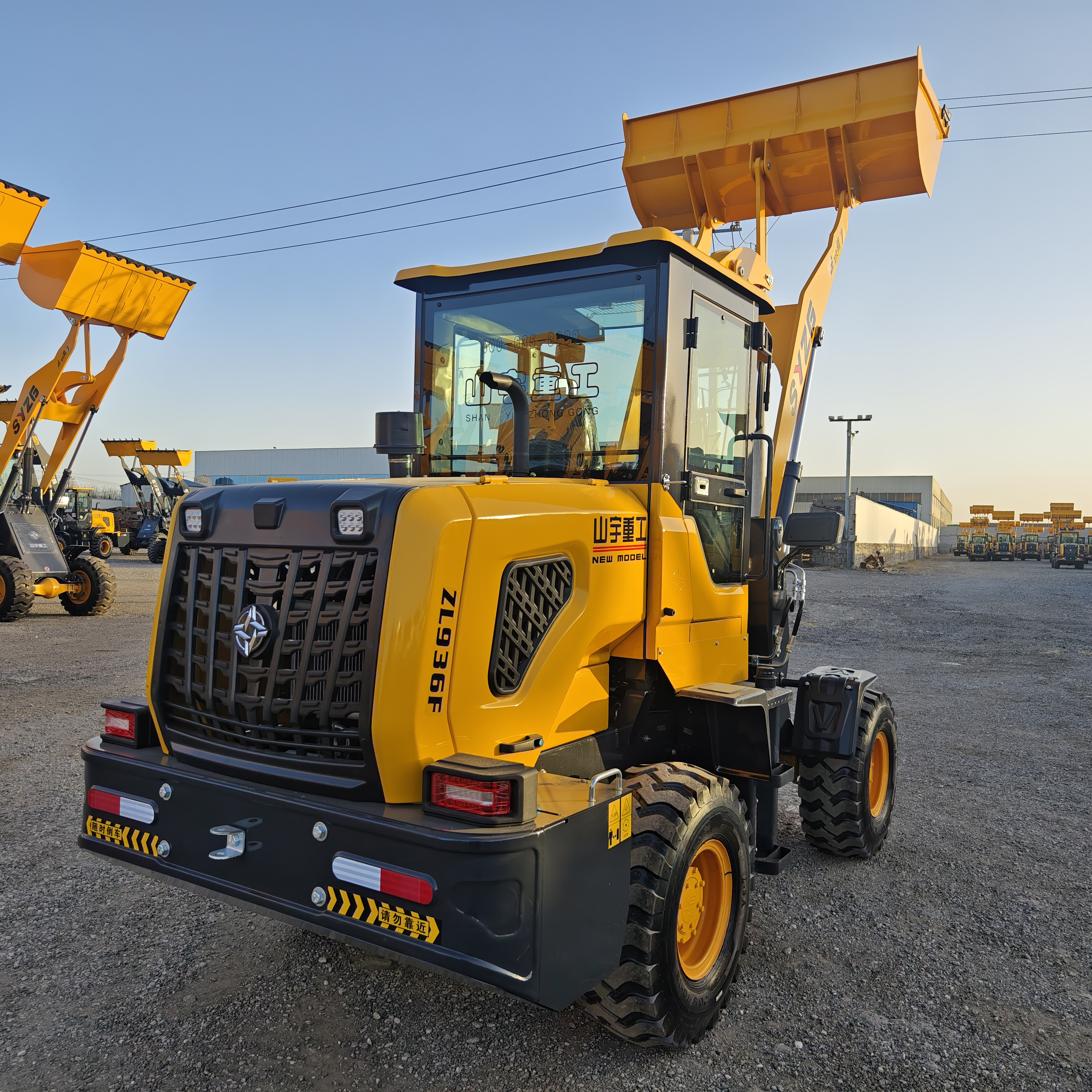 Kubota EPA tier 4 top loader forestry ZL-936F mulcher 1.6ton 1800kg 2 ton small compact mini articulated wheel loader