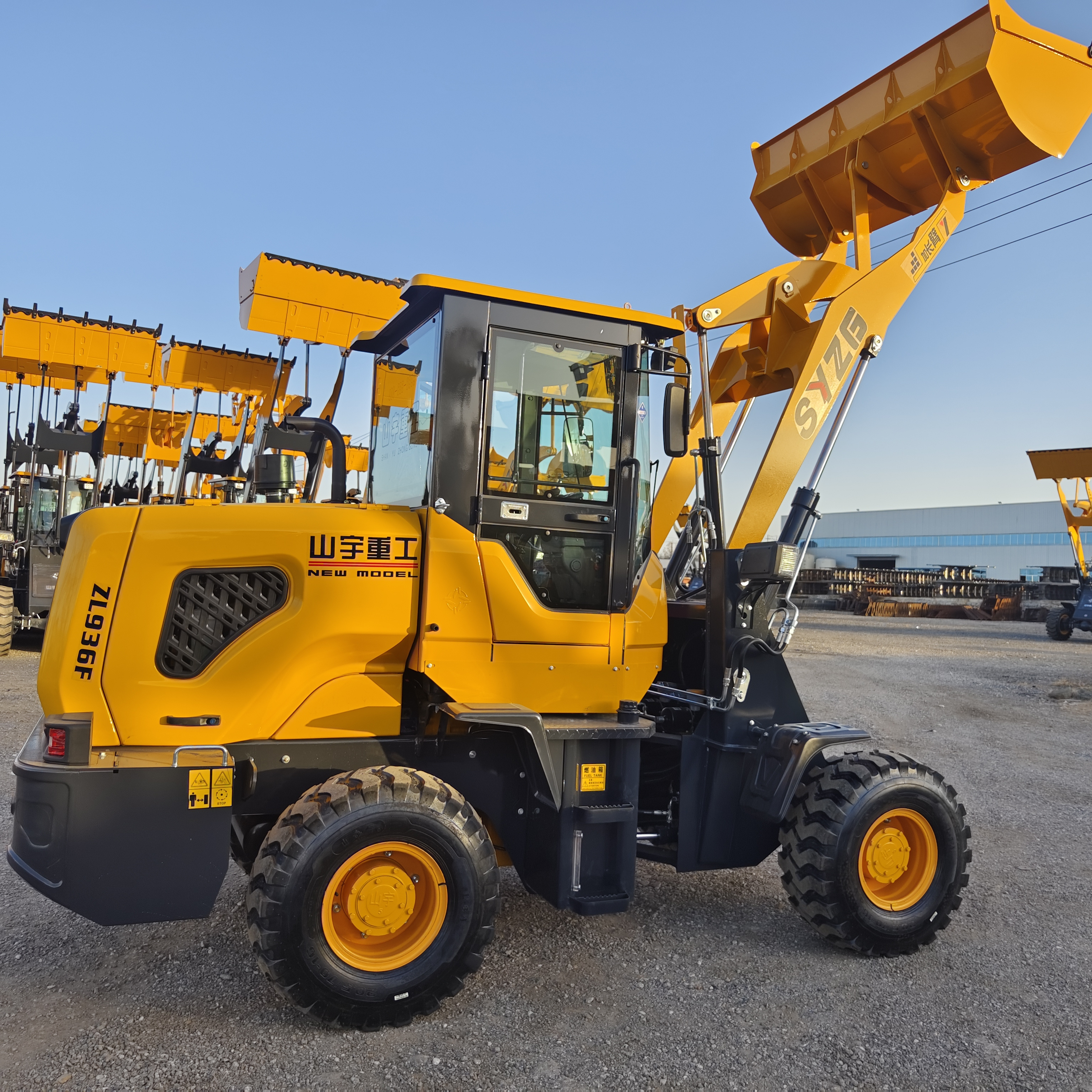 Kubota EPA tier 4 top loader forestry ZL-936F mulcher 1.6ton 1800kg 2 ton small compact mini articulated wheel loader