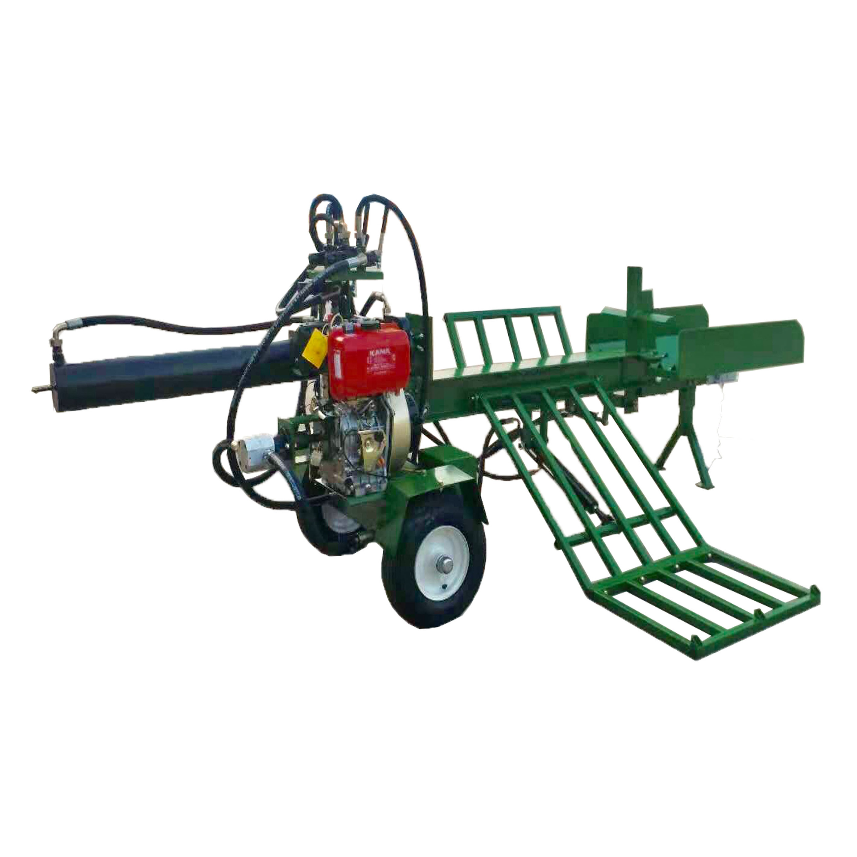 Dependable Performance 50 Ton Log Splitter Skid Steer Log Splitter