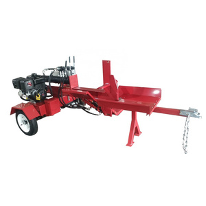 Tree cutting machine YHT 50 ton log splitter with log lifter forestry machinery firewood processor