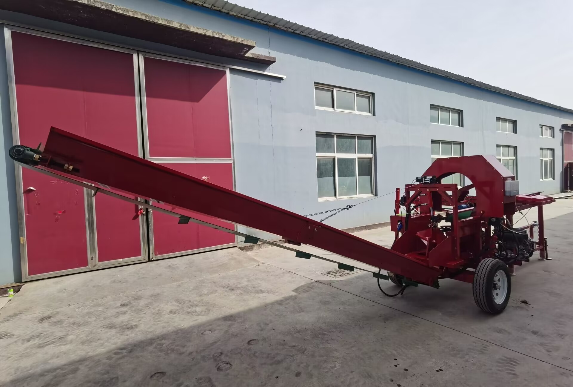 CE Approved Diesel Powered Pto Firewood Processor Sale Mechanical /Gasoline Production Log Splitter