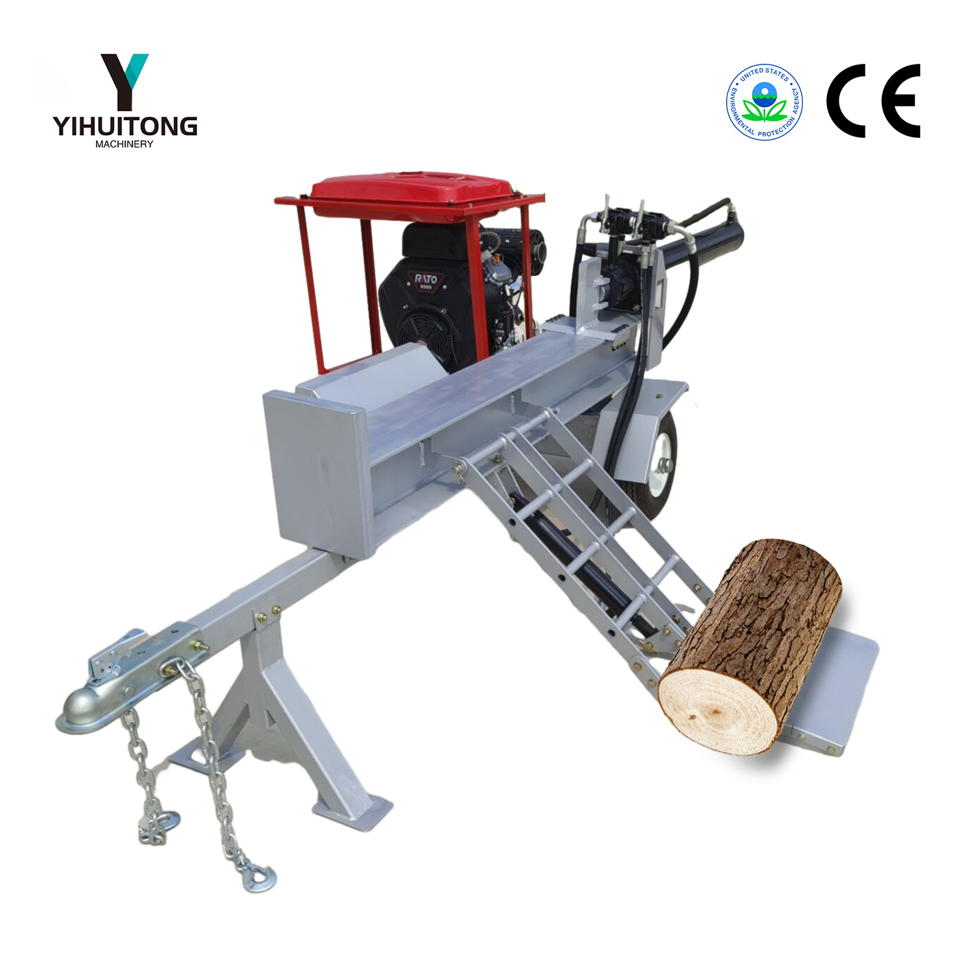 CE approved Wood splitter 65 ton hot sale wood splitter cheap price with high quality wood cutter for sale