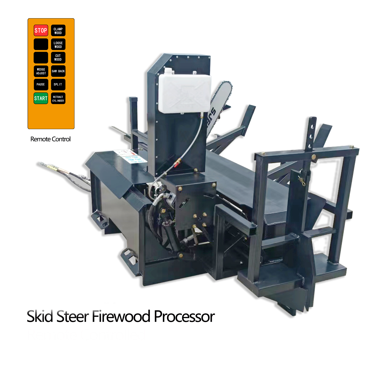 Skid Steer used Firewood Processor with hydraulic lift and wedge-YHT