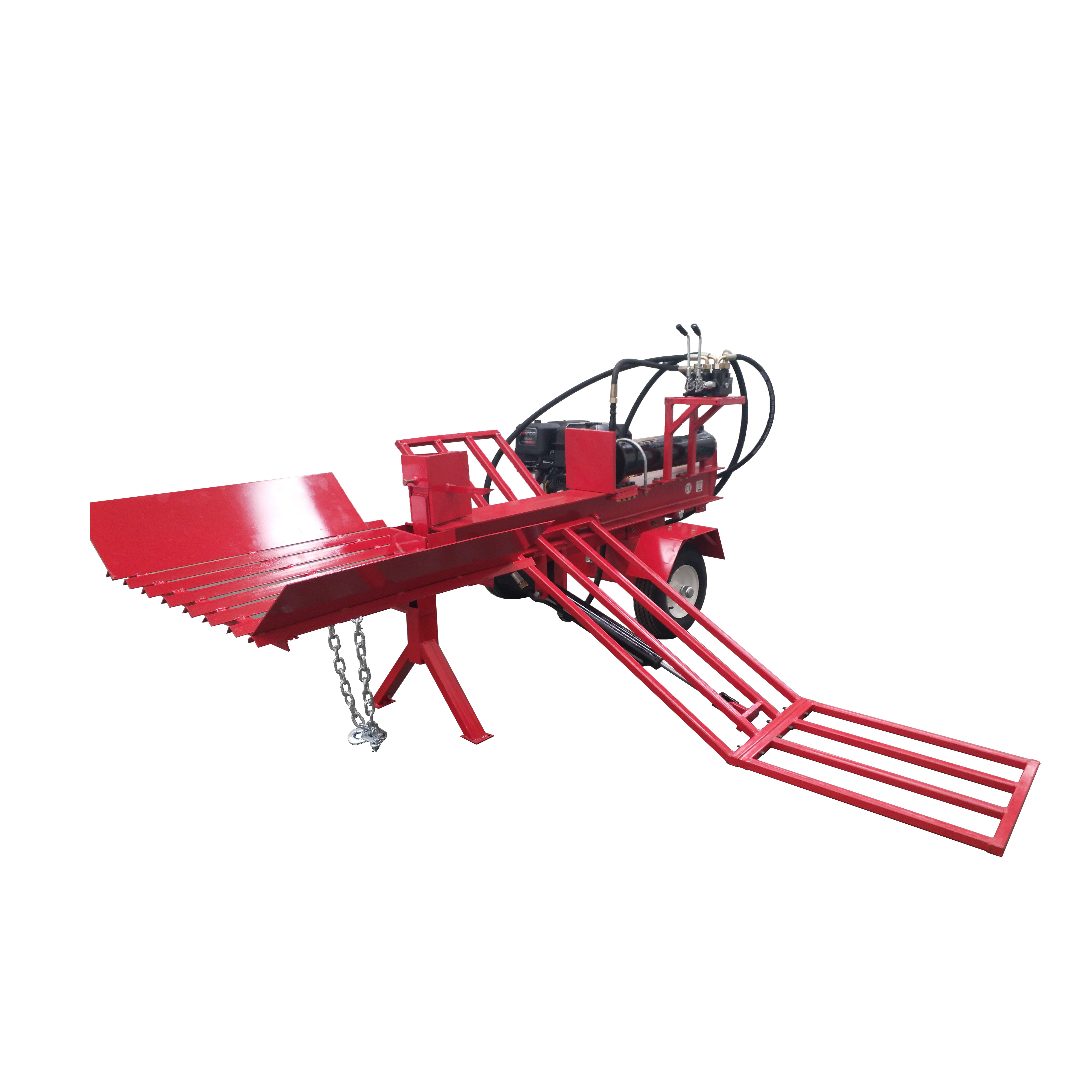 Dependable Performance 50 Ton Log Splitter Skid Steer Log Splitter