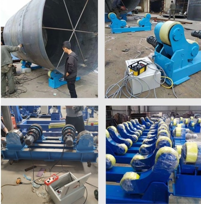 Top quality heavy duty welding rotator table machine