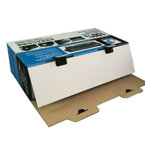 Hard cardboard printer toner cartridge packing box