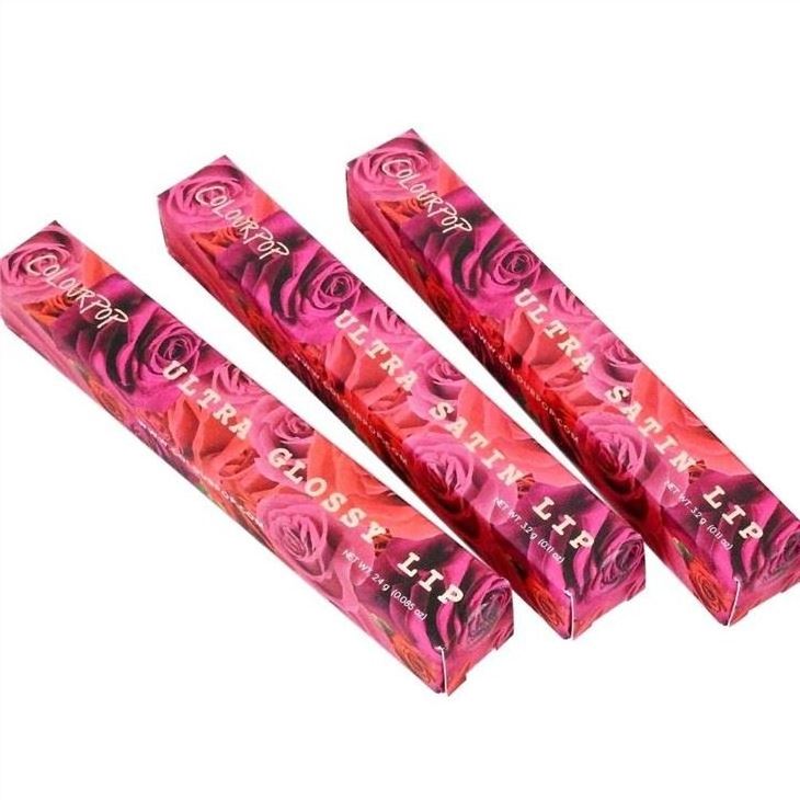 Customized Small Lip Tint Package Paper Box Private Label Lipstick Tube Packing Boxes