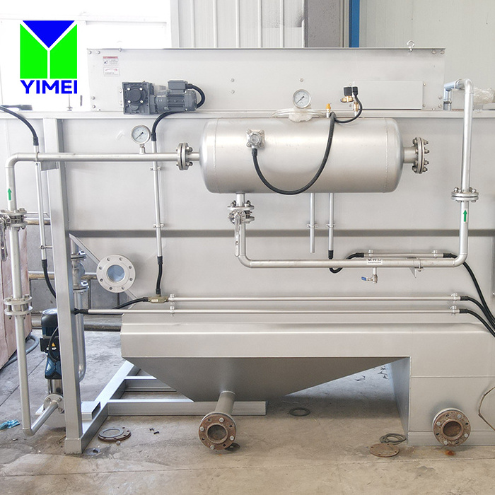 wastewater treatment plant dissolved air flotation machine dissolved air flotation units sewage waste water treatment system