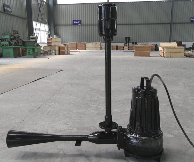 submersible venturi jet aerator pump for wastewater treatment