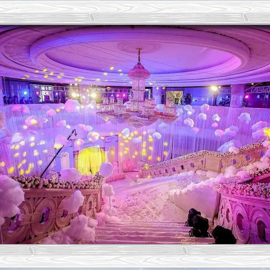 Home Decoration Wedding Cotton Clouds Hall  Hanging Ceiling Decorative White Clouds Ceiling Modern Decor