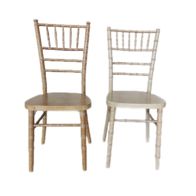 Party Rental White Resin Stacking Chiavari Chair