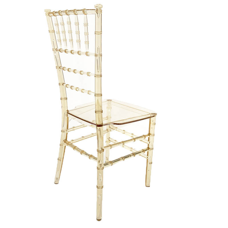 stackable crystal clear used sillas chiavari wedding chairs for sale