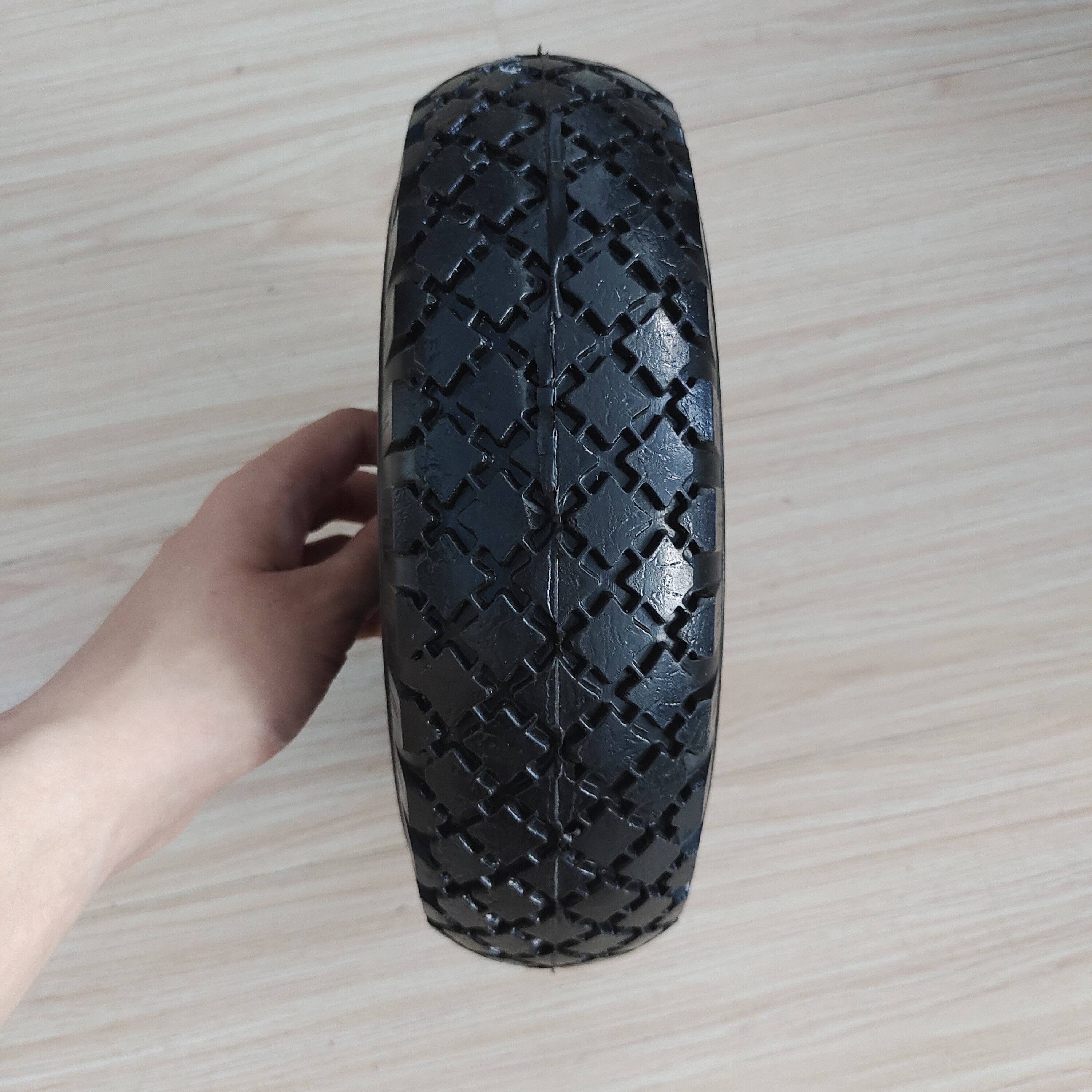 10 inch 3.00-4 Pneumatic Rubber Tire Wheel for Hand Truck Trolley Dolly Pneumatic Wheels