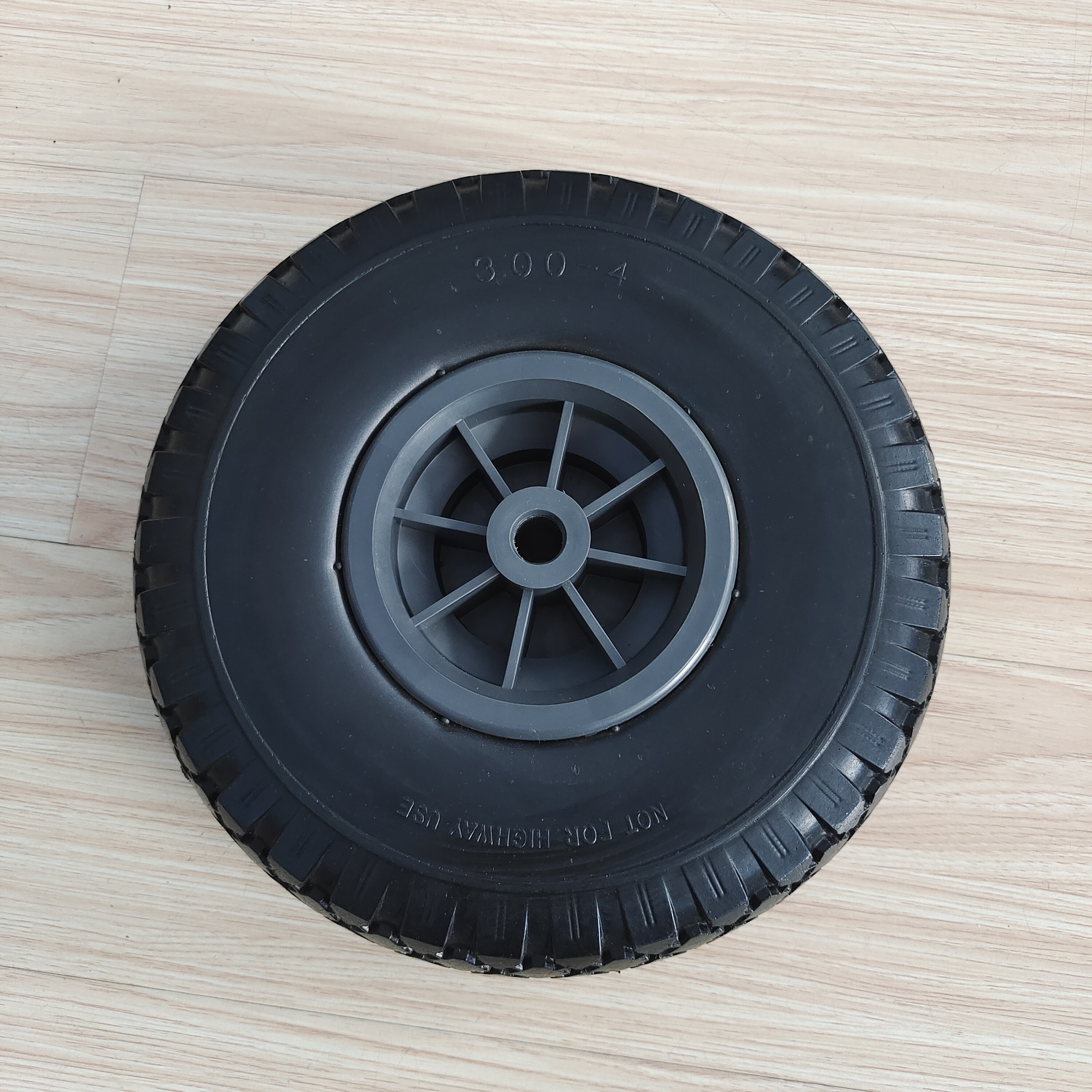 10 inch 3.00-4 Pneumatic Rubber Tire Wheel for Hand Truck Trolley Dolly Pneumatic Wheels