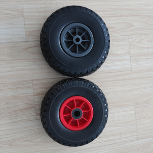 10 inch 3.00-4 Pneumatic Rubber Tire Wheel for Hand Truck Trolley Dolly Pneumatic Wheels