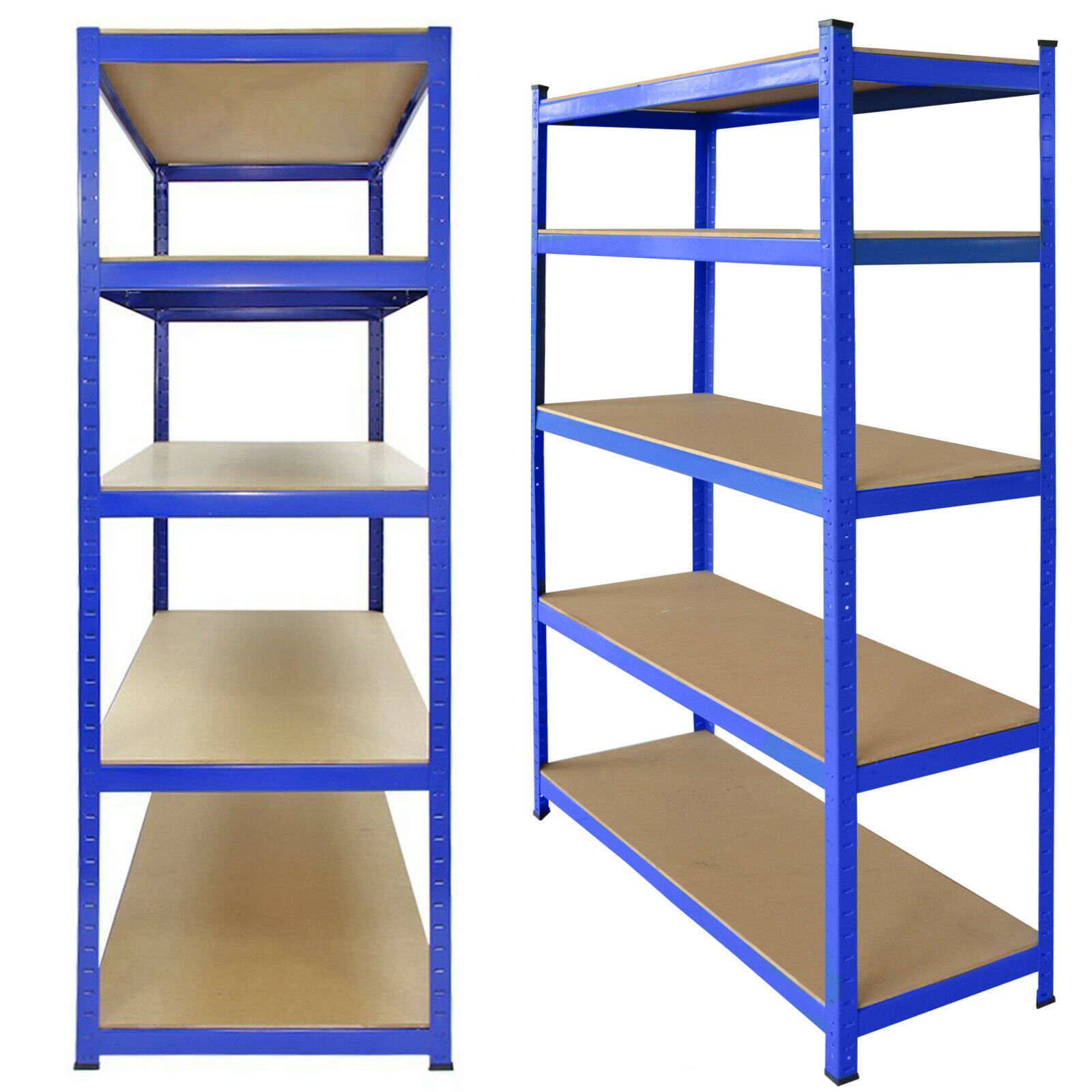 5 Tier Industrial Racks Steel Shelving Warehouse Shelves Tools Storage Racks Shelving Units