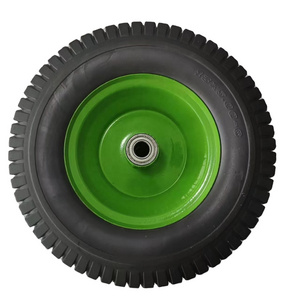 Colorful Solid PU Polyurethane Puncture Proof Flat Free PU FORM Solid Wheel 13 500-6