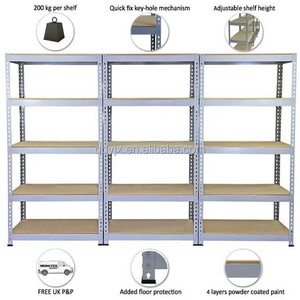 Heavy duty 5 tier shelf garage storage ceiling rack