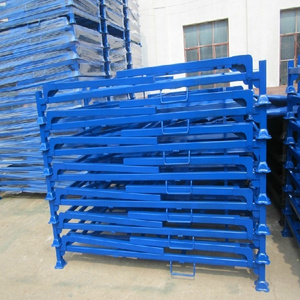 Heavy duty Tire rack stacking warehouse storage steel pallet tire rack