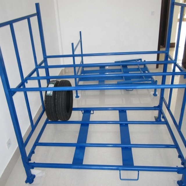 Heavy duty truck tire rack tyre storage shelf