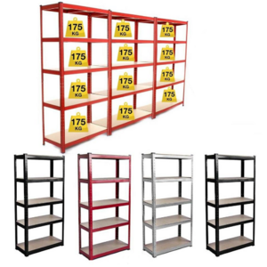 Heavy Duty Metal Storage Shelving Racks Basement Rack Metal Storage Shelves Garage Shelving Unit