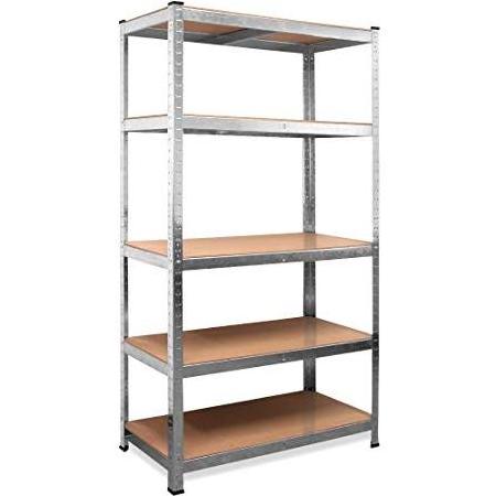 5 Tier boltless muscle industrial racks utility storage shelves