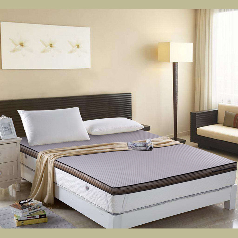 Colors customized king queen size TPE silicone cooling gel mattress topper raw material layer TPE mattress