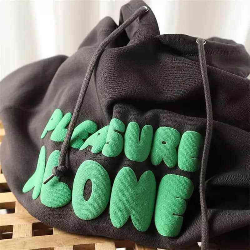 Heavyweight Custom 3D Puff Printing Hoodie Zip Collar Oversized Streetwear Silky Unisex Full Zip Up Hoodie Puff Print