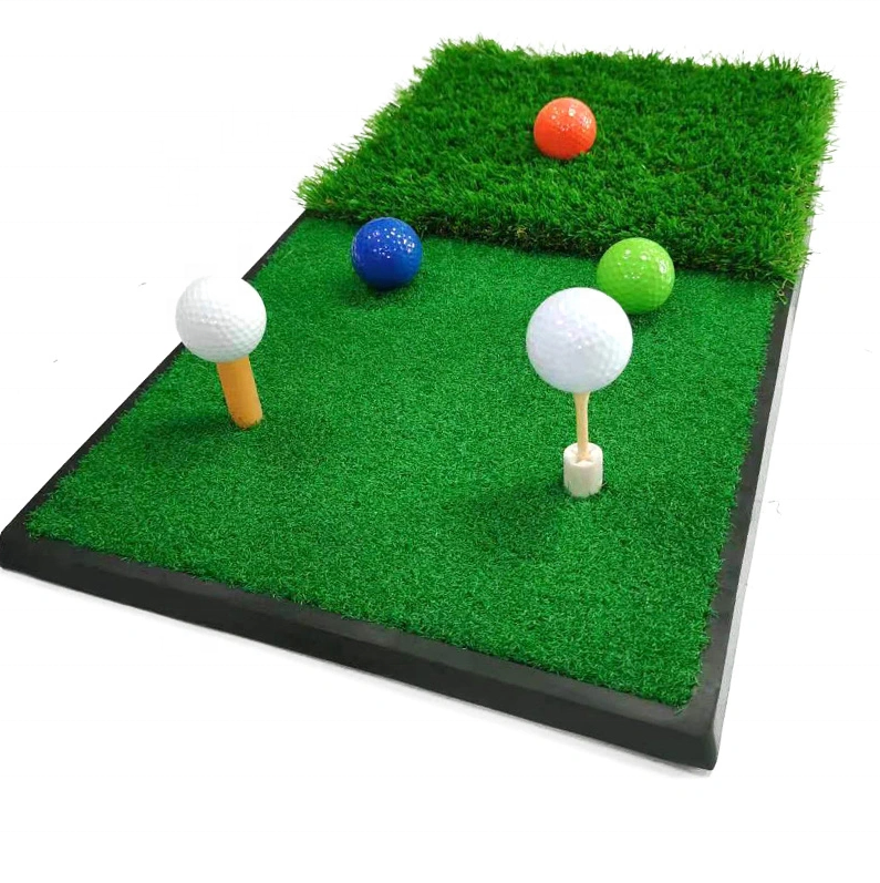 Nylon crimp and pe artificial grass private practicing mats