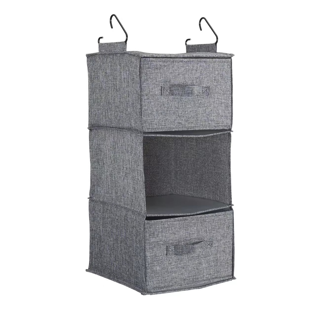 Upgraded multi-layer open hanging storage racks, clothes, shoes and bags storage bags