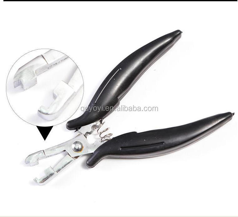 glue hair extension connector hair pliers for keratin hair